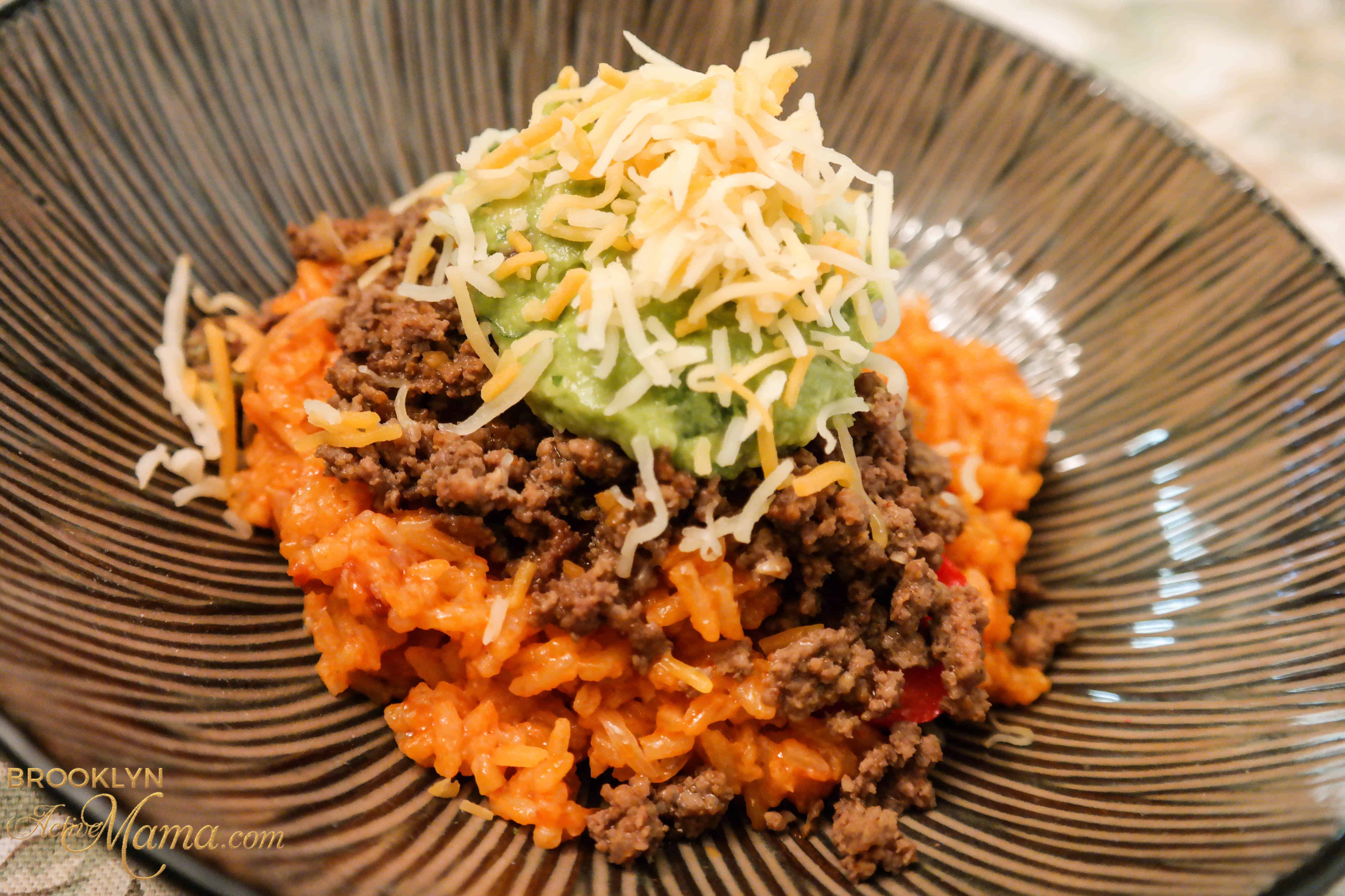 Mexican Beef and Rice Bowl