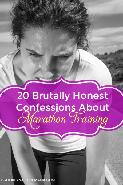 20 Brutally Honest Confessions About Marathon Training - About to start training for your first marathon, or thinking of tackling a marathon? Read this first, I'm keeping it all the way honest about what happened to me! 