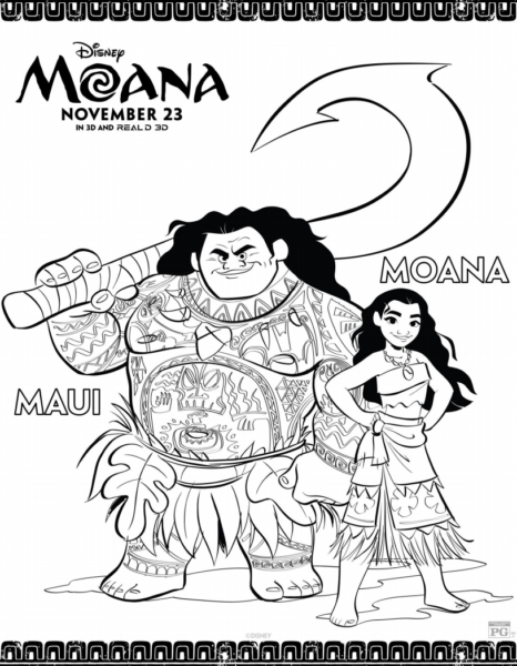 Moana Printables