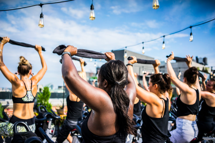 CrankNYC Rooftop Spin Class