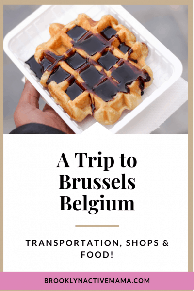 Brussels Belgium is such a fantastic European city to travel to! Check out my experience with the transportation, food, shops and of course the belgian waffles!