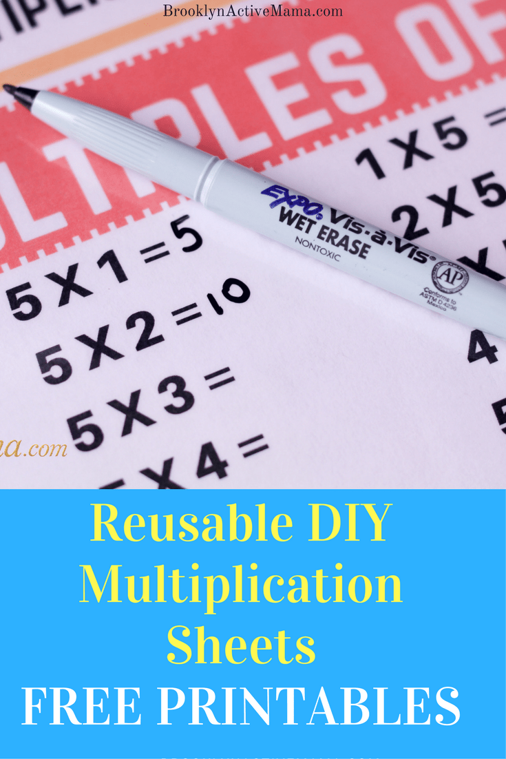 Multiplication can be learned many different ways, check out these printable multiplication table sheets to help your student memorize their times tables!