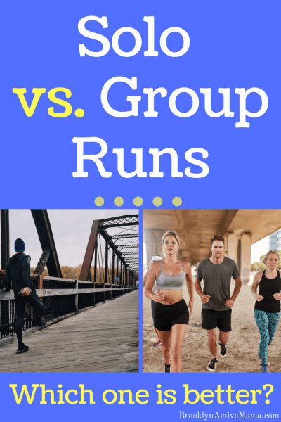 Which one is better? Solo running or group running? Doing a fun comparison of the two run styles! #running