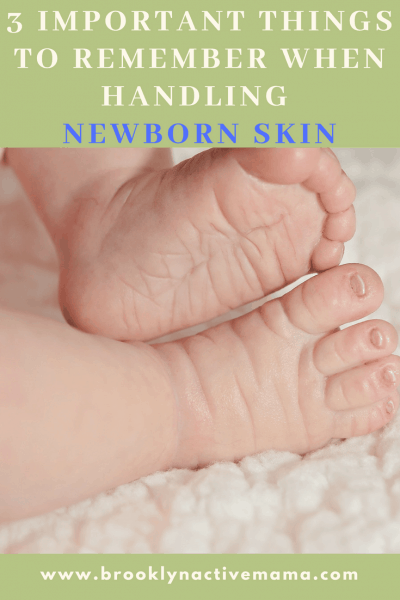 Takin care of newborn skin is a delicate process. Check out these three important Dermatologist tips that are crucial for caring for your newborns skin. #baby #newborn #skincare #health