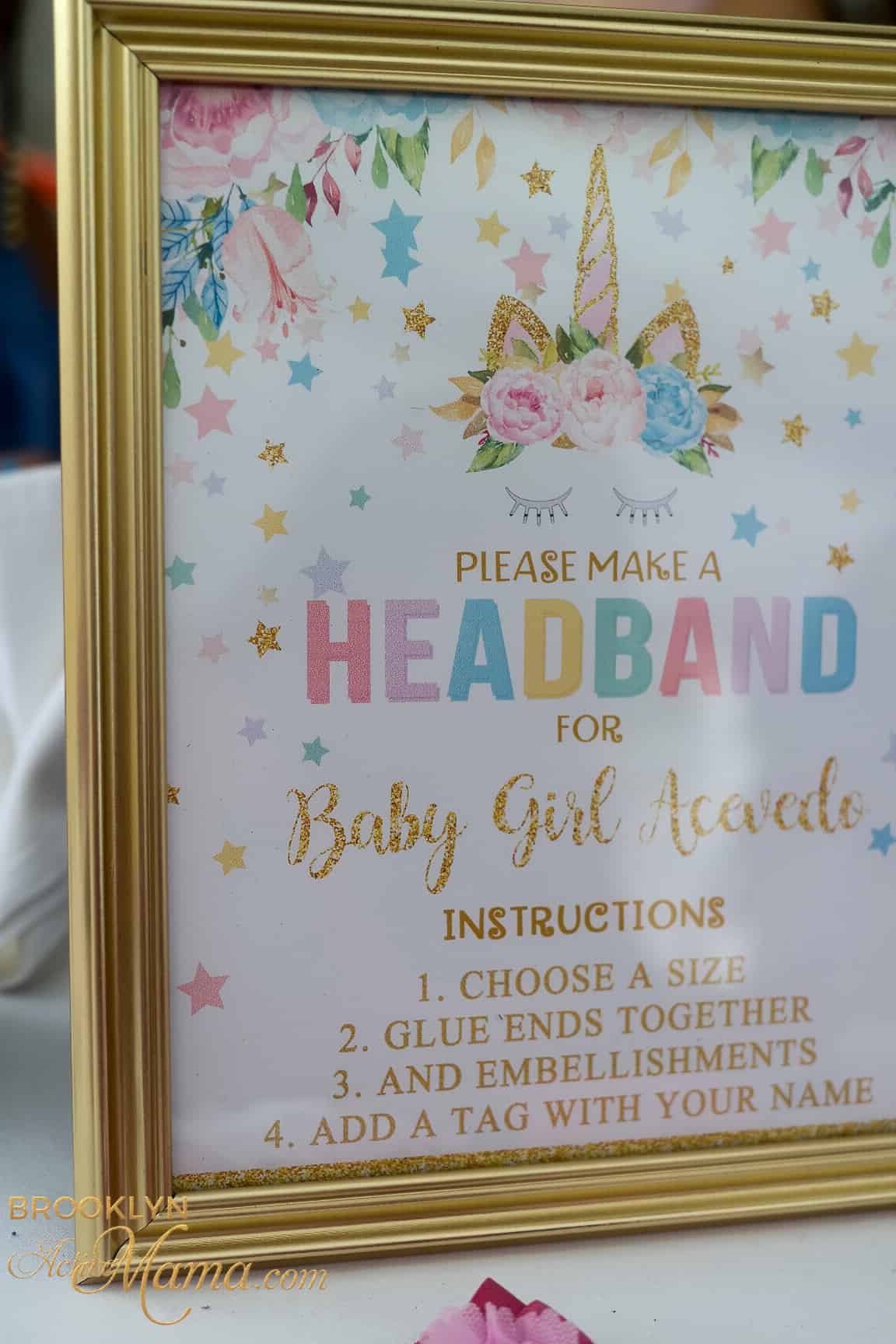 Unicorn themed sale baby shower ideas