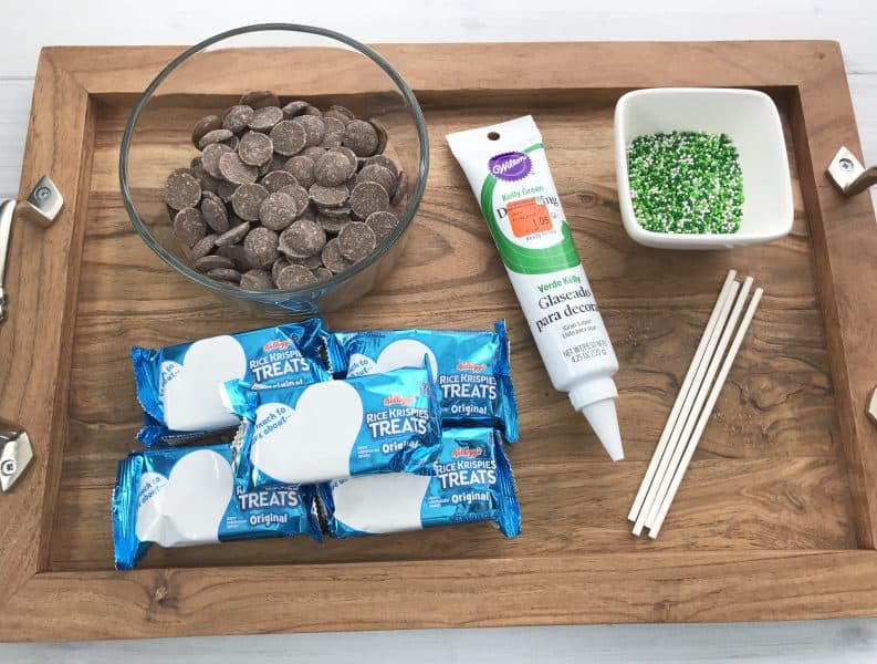 St. Patrick’s Day Rice Krispie Treats ingredients
