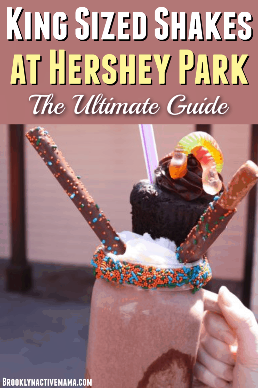 Check out these these amazing new specialty shakes that I tried in Hershey Park that not only taste amazing, but are completely instagram worthy. The King Shakes At Hershey Park are everything your sweet tooth dreams are made of.Â #hersheypark #familytravel