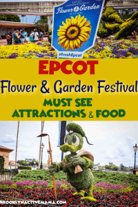 The Epcot Flower and Garden Festival is one of the most gorgeous times at Walt Disney World! Check out the sights and the must see attractions at this year's festival! #disneyworld #epcot #traveltips #freshepcot