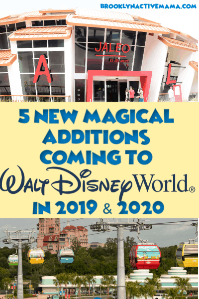 Disney World is adding so many new and fun things in 2019 and 2020! Here are 5 of my favorite new additions you should know if you are planning a trip!