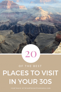There are so many amazing sights to see in the USA! Check out these 20 best places to travel in your 30s! Have you checked all these off your list yet?