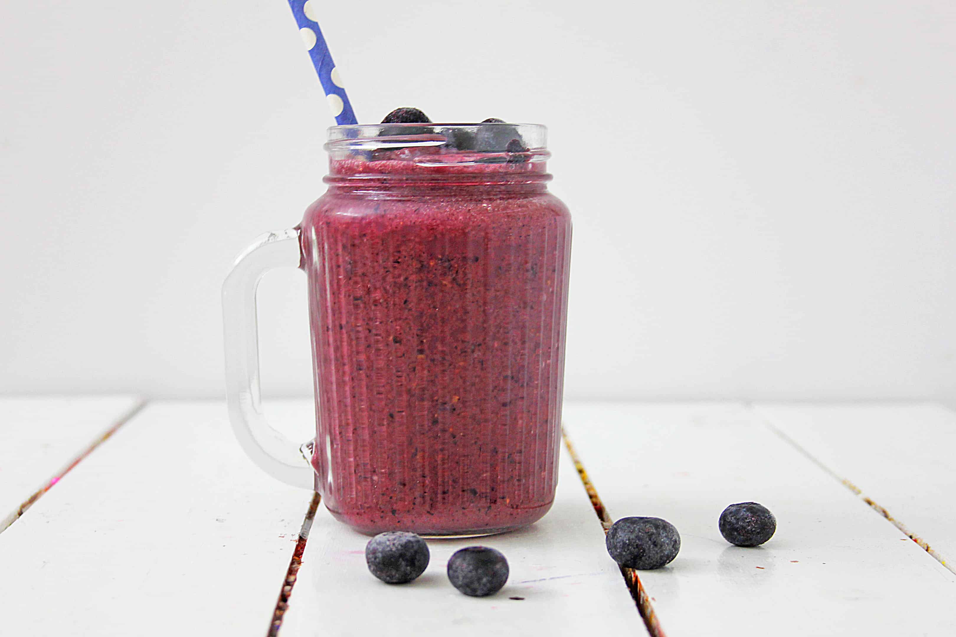 This easy to prepare blueberry banana smoothie will start your day with a delicious healthy drink, that will give you energy and keep you going. It's not only good for you, it's tastes good too!