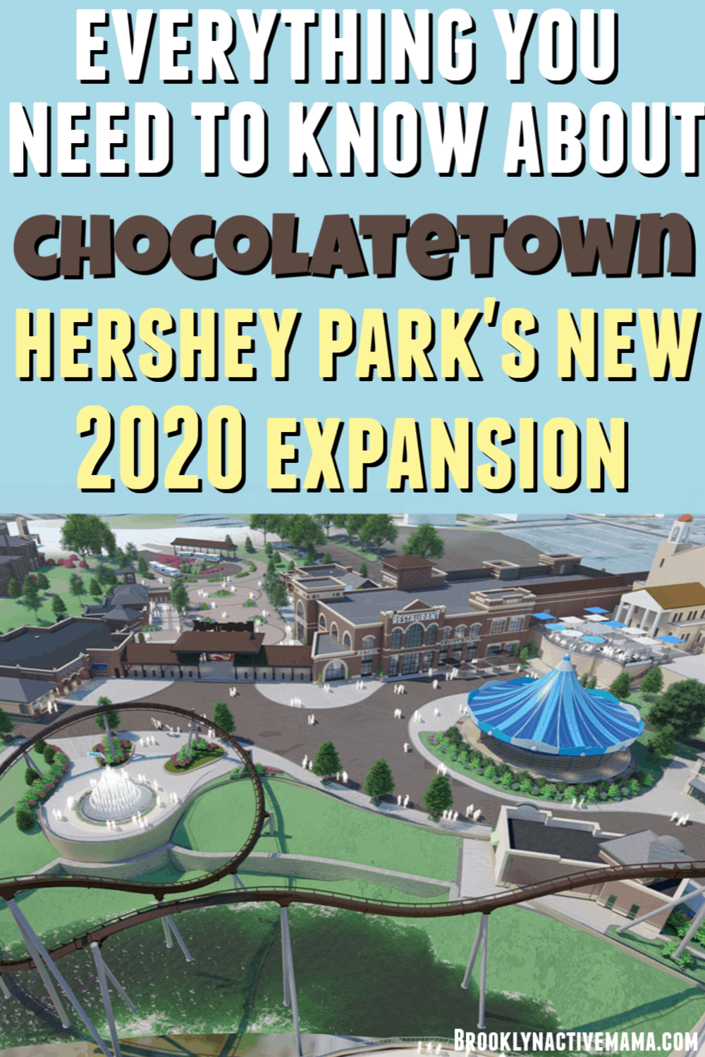 Chocolatetown is a $150 million transformational expansion that is coming to Hersheypark in 2020. Learn all about the sweet details here! #hersheypark #hersheyparktips #familytravel