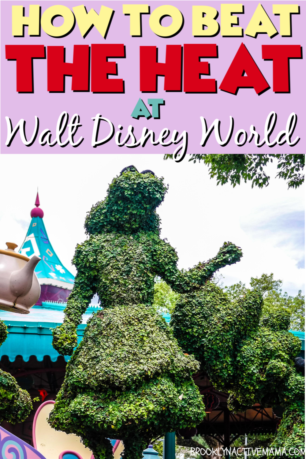 Walt Disney World summer heat does not have to make you miserable. Start your vacation off right with these must-have summer items. #disney #disneytips