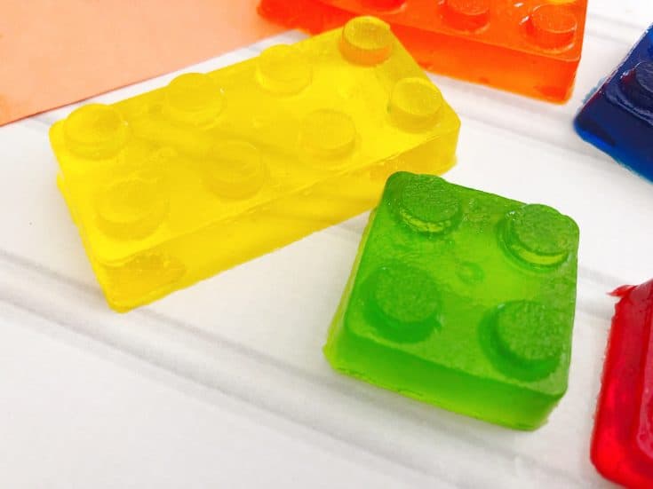 Silicone Lego Candy Molds for Awesome Desserts