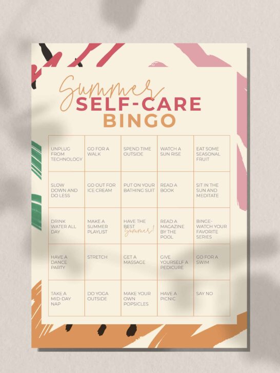 Summer is a great season to do fun warm weather activities! It's so important to take care of yourself too--Check out this summer self care checklist!