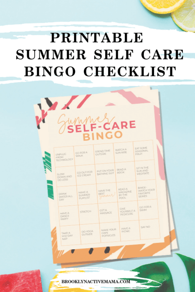 Summer is a great season to do fun warm weather activities! It's so important to take care of yourself too--Check out this summer self care checklist!