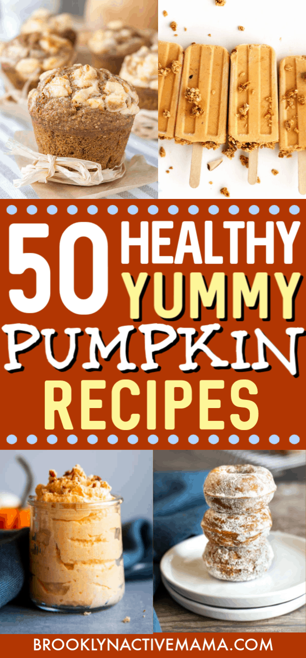 There are so many delicious ways to use pumpkin! Check out these 50 amazing healthy pumpkin recipes for breakfast, lunch, dinner and even snacks!