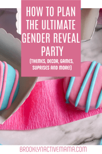 Here are some tips to plan a gender reveal party including theme, food, games and decoration. Learn how to plan a spectacular event for your guests. #genderreveal #boyorgirl #genderrevealparty