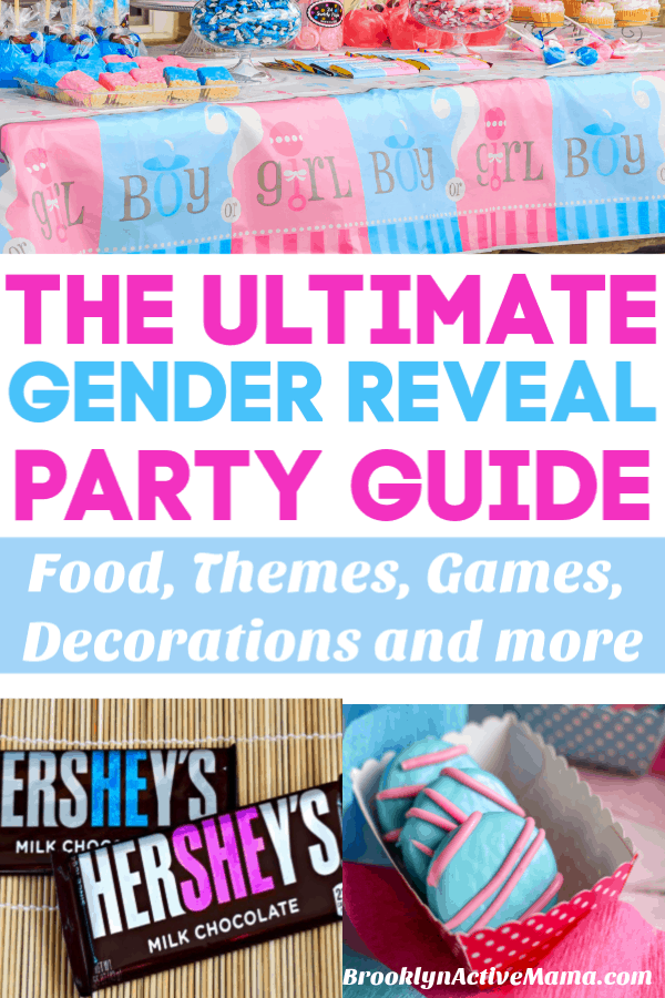 Here are some tips to plan a gender reveal party including theme, food, games and decoration. Learn how to plan a spectacular event for your guests. #genderreveal #boyorgirl #genderrevealparty
