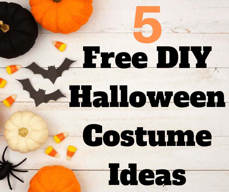 5 Easy and Free Halloween Costume Ideas