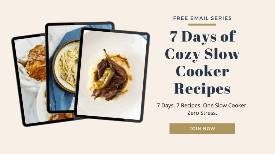 7 days Of Slow Cooker recipes