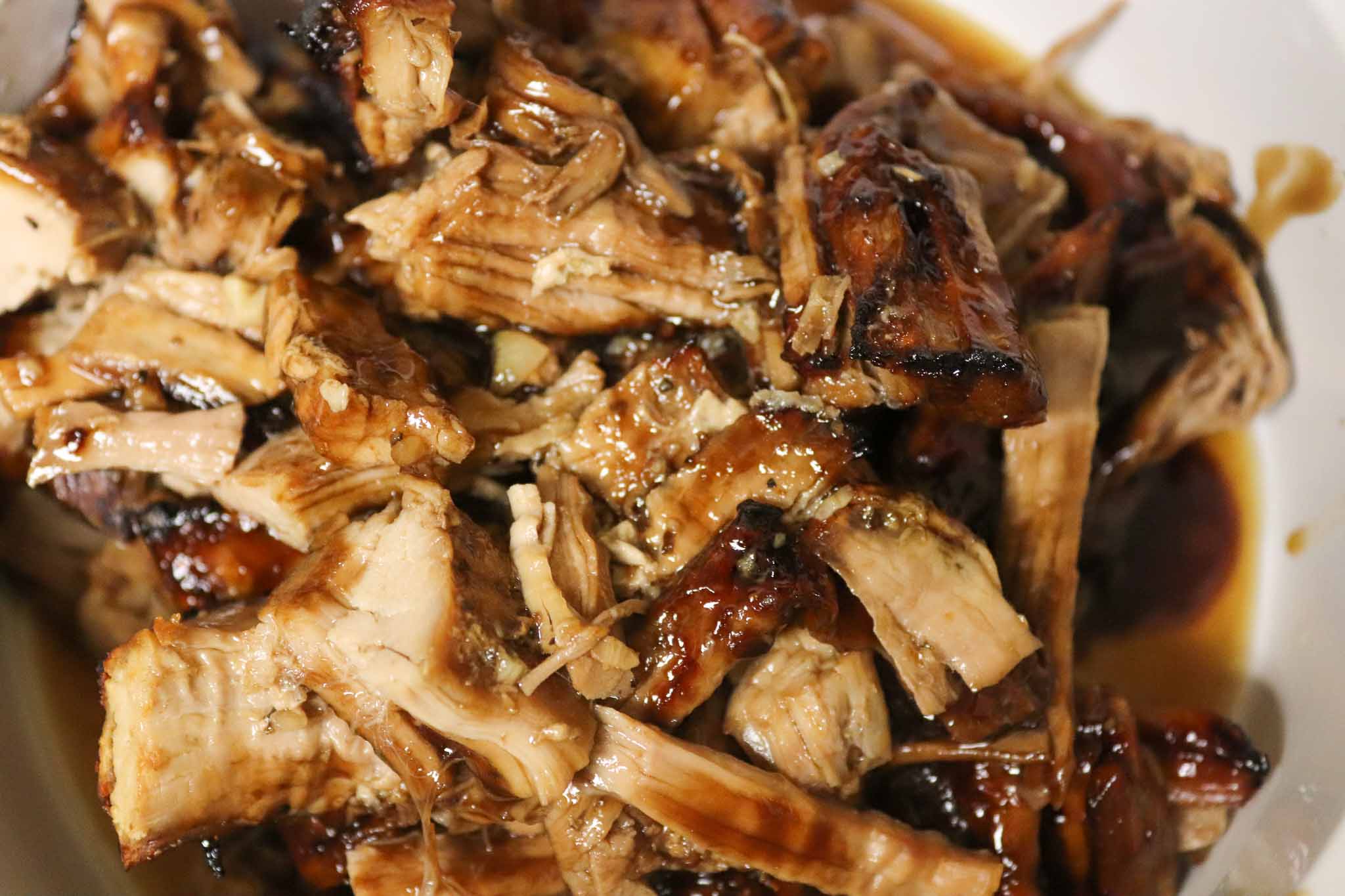 Crockpot Brown Sugar Balsamic Pork Tenderloin