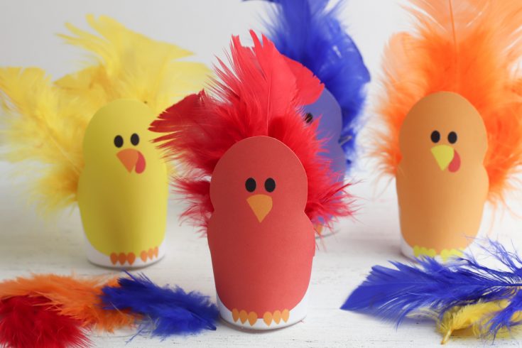 Easy Thanksgiving Crafts For Kids: Turkey Feathers