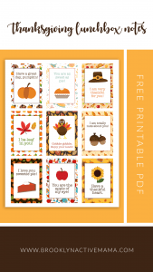 Add some holiday fun to your kids lunchbox with these fun and free printable thanksgiving lunchbox notes! Share encouraging fun fall holiday themed notes like "Have a great day pumpkin!" and "I be-leaf in you" so cute! #thanksgiving #lunchboxnotes #lunchbox #fall #thanksgivingprintable