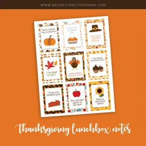 Add some holiday fun to your kids lunchbox with these fun and free printable thanksgiving lunchbox notes! Share encouraging fun fall holiday themed notes like "Have a great day pumpkin!" and "I be-leaf in you" so cute! #thanksgiving #lunchboxnotes #lunchbox #fall #thanksgivingprintable
