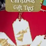 These free Cricut Christmas gift tags are just so cute and SO festive and will add a special touch to the gifts you plan to give this season! What is included in the Cricut Christmas gift tags file? You have the option of choosing the free SVG, EPX, PNG, PDF, DXF in the free download. #cutfiles #cricutfiles #freesvg #christmassvg
