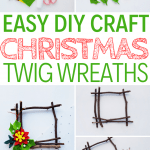 Christmas is such a fun time to create holiday DIY crafts! It's super relaxing and it helps get you into a festive mood! Check out this fun twig Christmas Wreath ornament craft that is so fun to make! #ornaments #diyornament #christmascraft #diychristmas
