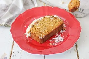 This Gingerbread Loaf with Cream Cheese Icing is perfect for holiday gifts or Christmas parties! Celebrate the season with this amazing recipe!