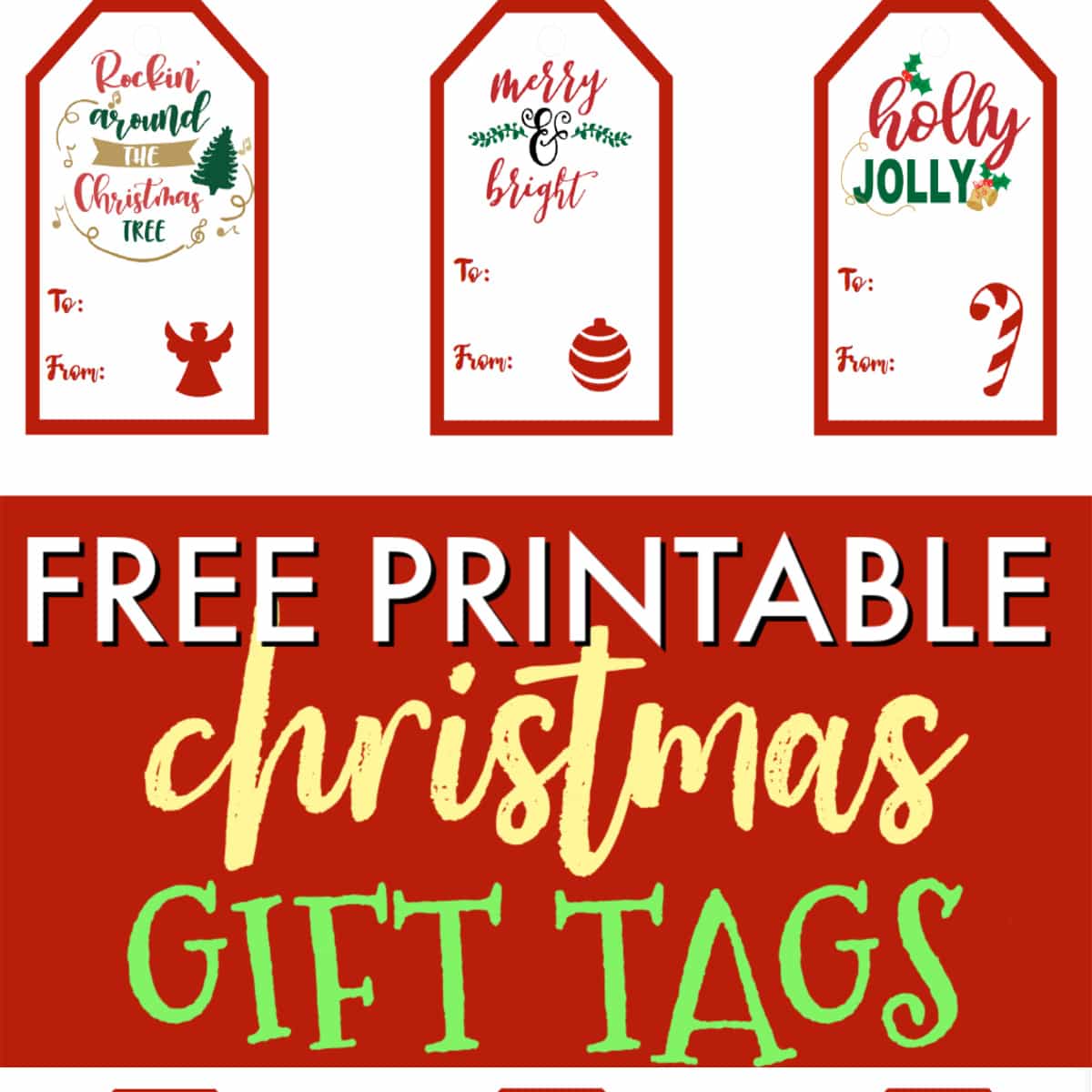 christmas gift tags templates