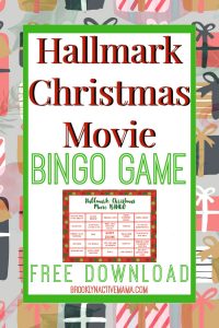 We all love Hallmark Christmas Movies, let's make our binge watching a bit more fun with this Hallmark Christmas Movie Bingo game! Enjoy your favorite Christmas movies with family by playing this fun game! #ChristmasMovies #hallmarkChannel #BingoGame #Christmasgame #holidaygames