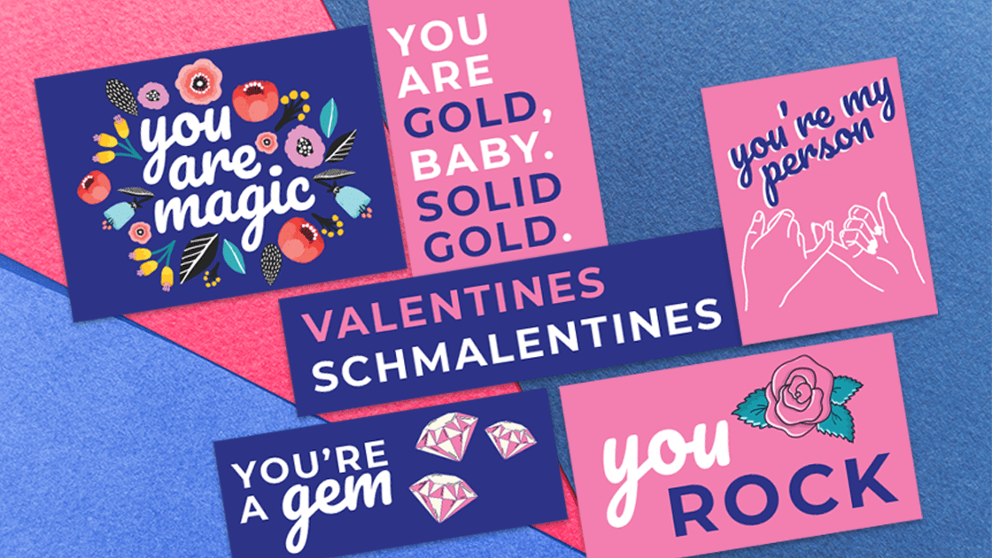 Celebrate anti-valentine's day with your favorite BFFs by giving them these Galentine's Day cards! Your friends will love this free printable! #galentinesday #freeprintable