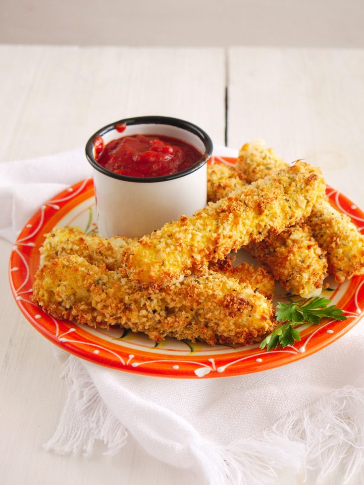 Easy Crunchy Cheesy Air Fryer Mozzarella Sticks