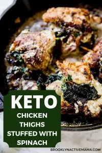 These awesome keto chicken thing and spinach rollups are sure to be a family favorite and be on the table in 30 minutes! This low carb solution is delicious and you get your veggie fix too! #ketorecipes #chickenrecipes #lowcarbrecipes