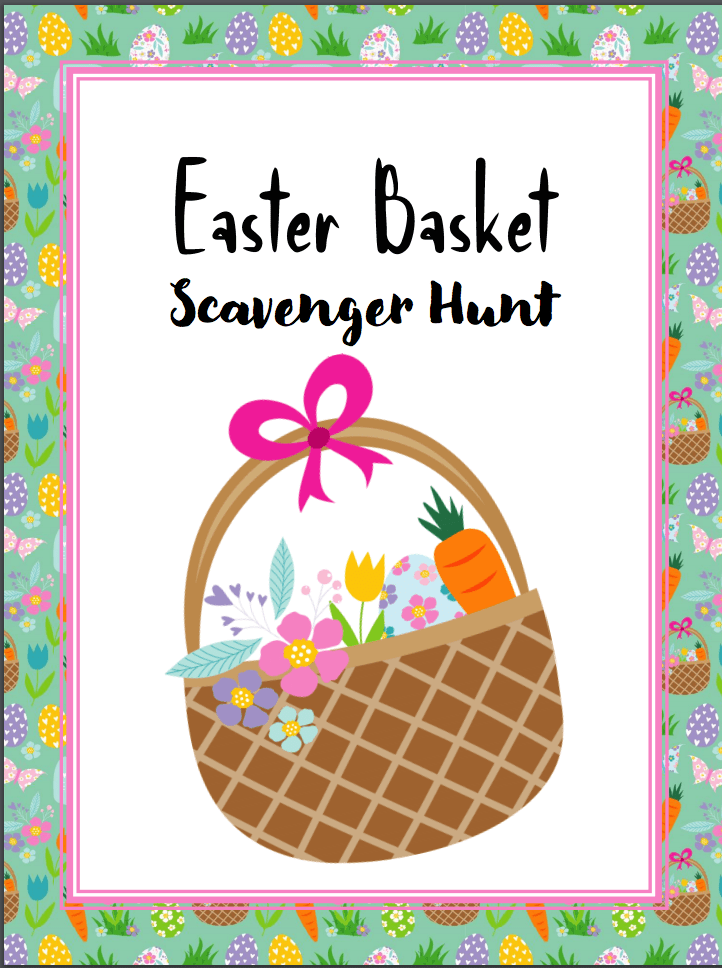 Free Printable Easter Scavenger Hunt Game