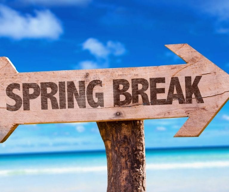 Free Spring Break Bucket List Printable