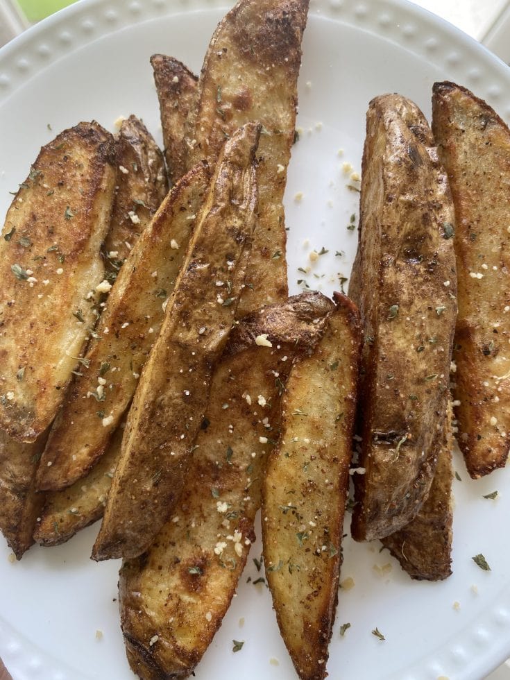 Easy KFC Style Air Fryer Potato Wedges