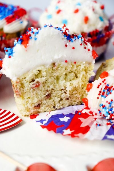 4th of july cupcakes