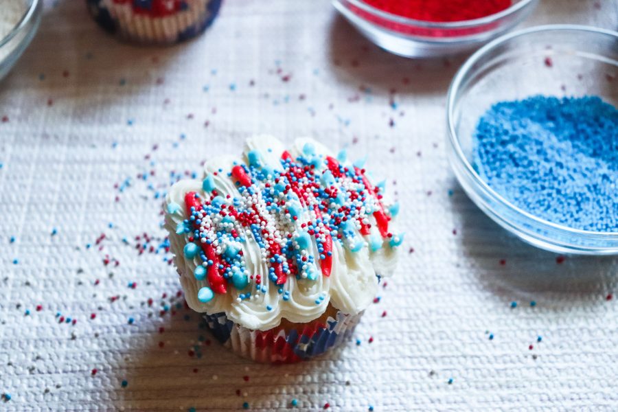 july 4th cupcakes
