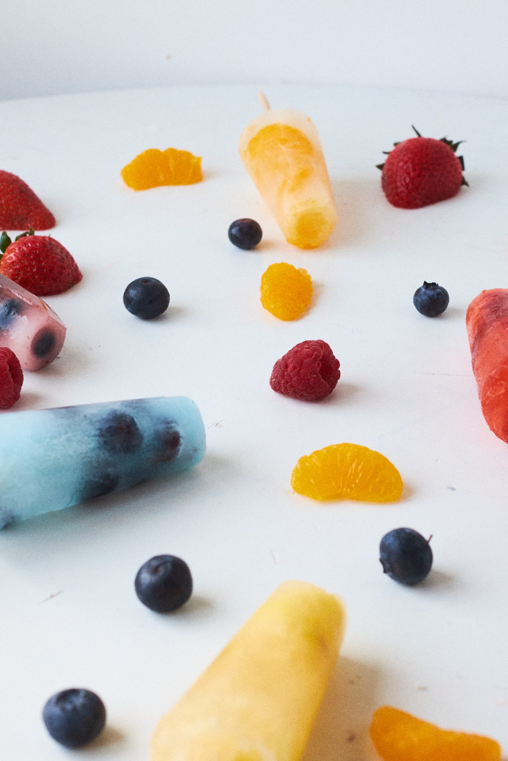 Easy Two Ingredient Fruit Filled Popsicle Recipes