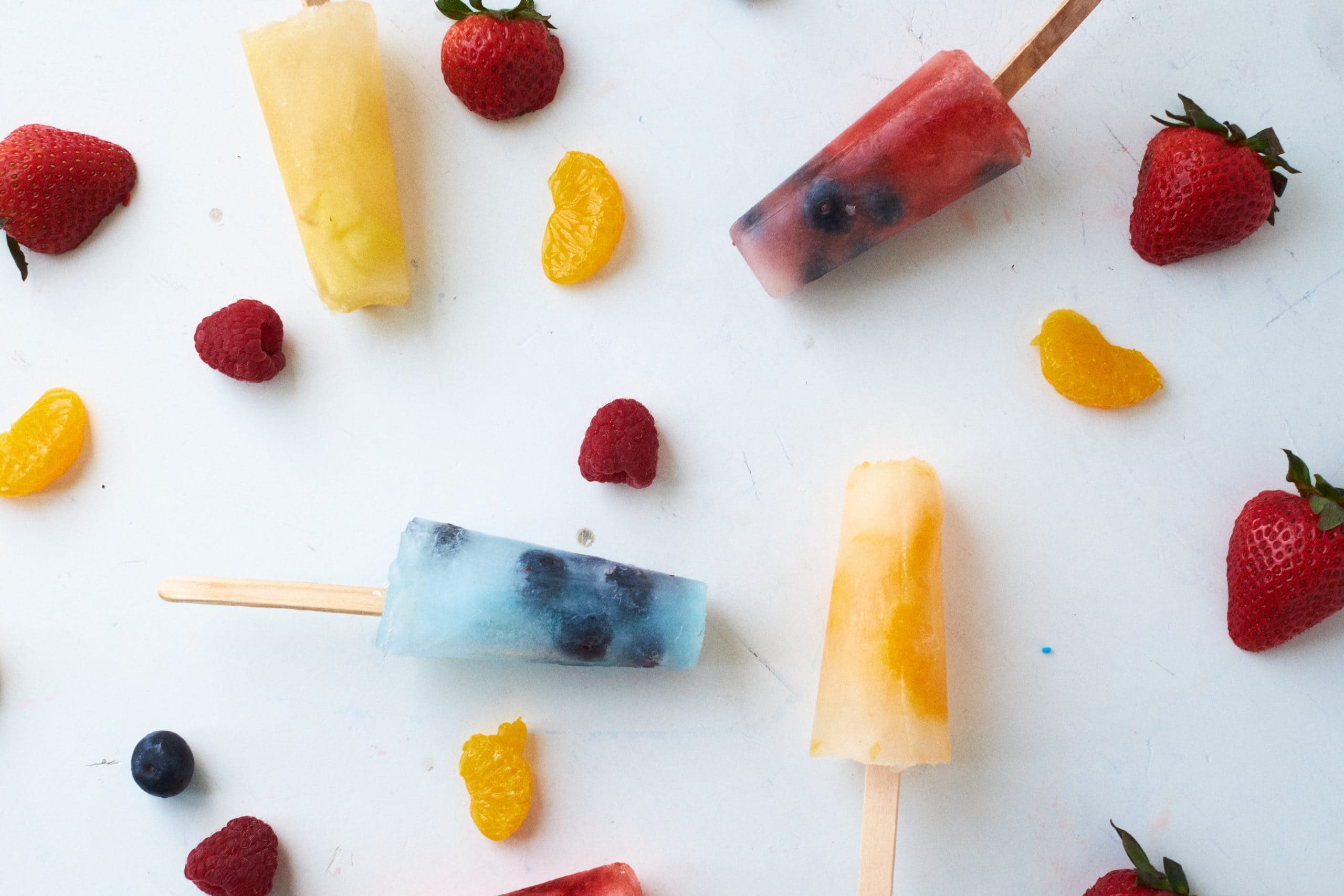 Easy to Make Sprite and Fruit Snack Popsicles - Allergylicious