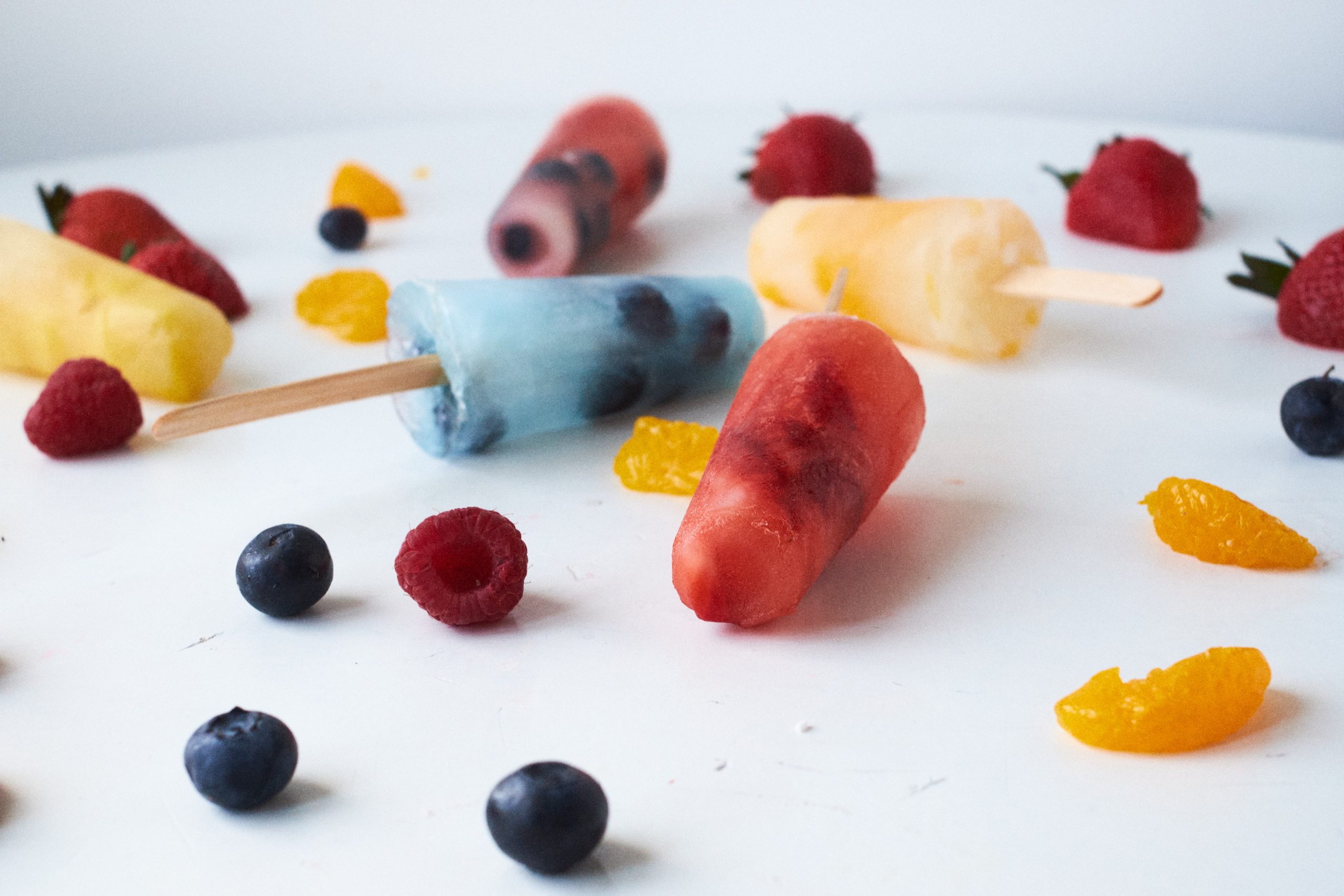 Easy to Make Sprite and Fruit Snack Popsicles - Allergylicious