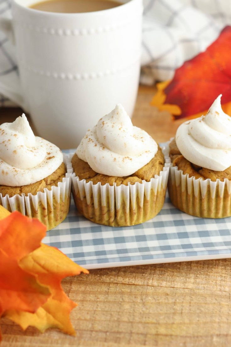 Pumpkin Spice Latte Cupcakes