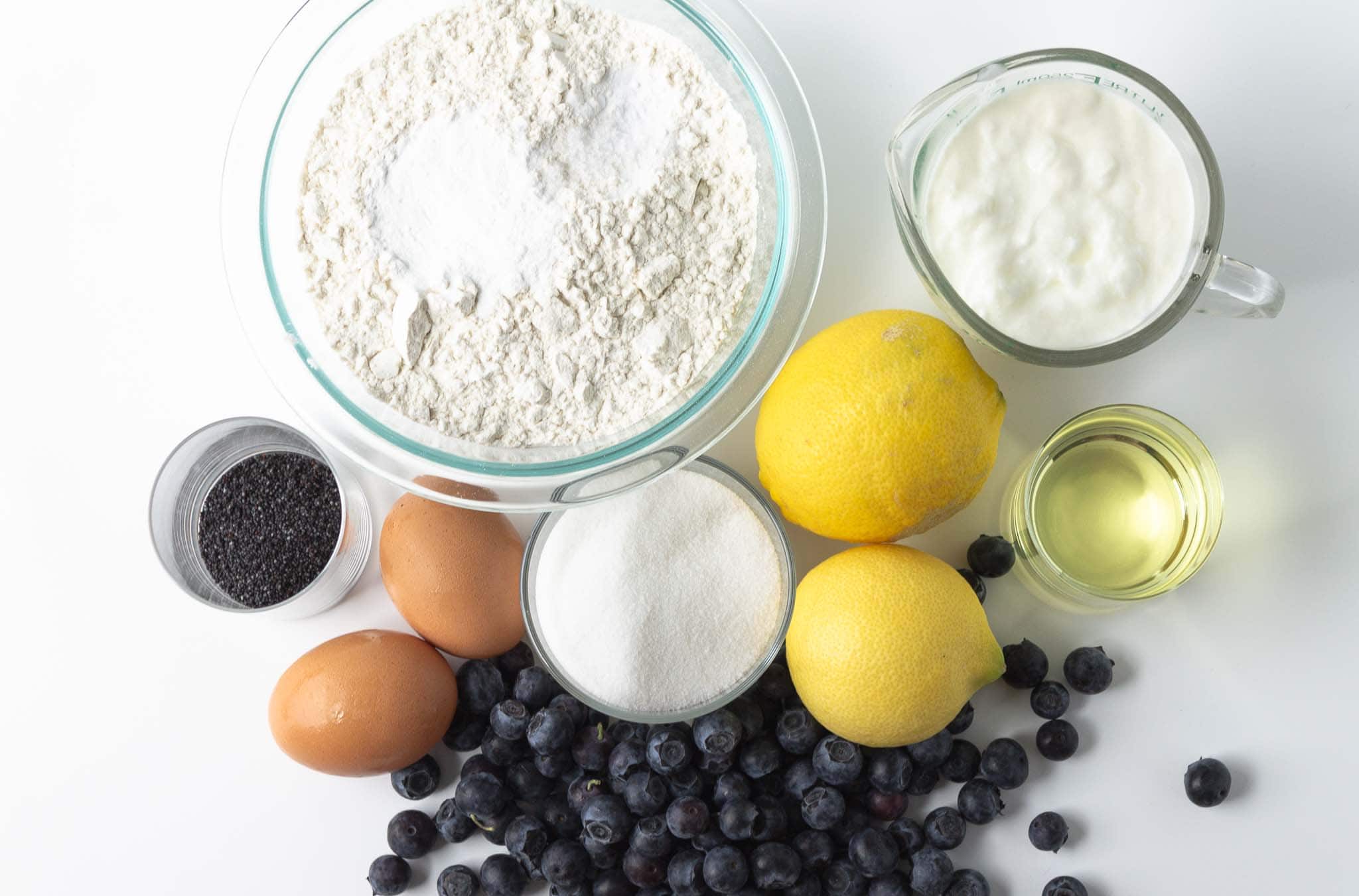 Blueberry Lemon Poppy Seed Muffins