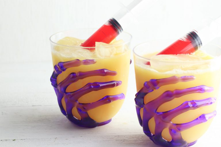 Vampire Sunset Halloween Mocktail or Cocktail