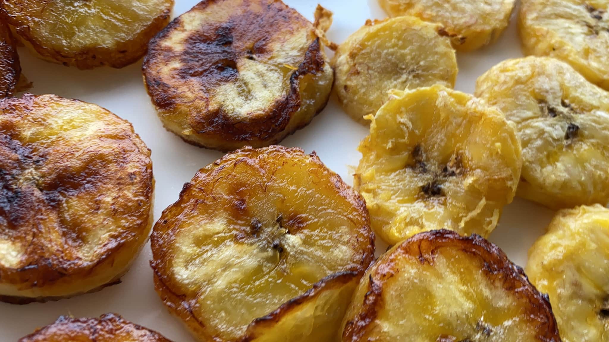 Air Fryer and Traditional Fried Plantain