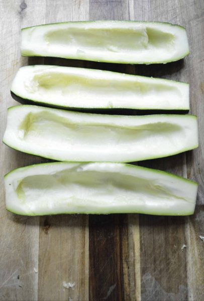 Air-Fryer-Vegetable-Stuffed-Zucchini-Boats